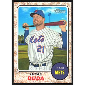 2017 Topps Heritage #46 Lucas Duda