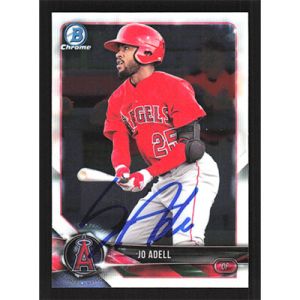 2018 Bowman Chrome Prospects #BCP136 Jo Adell Autographed