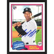 2018 Topps Archives #282 Miguel Andujar Autographed