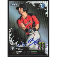 2019 Bowman Chrome Scouts Top 100 #BTP-33 Joey Bart Autographed