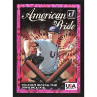 2019 Donruss American Pride Pink Firework #AP4 John Doxakis