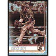 2019 Topps Chrome Sepia Refractors #166 Hunter Dozier