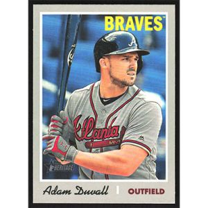 2019 Topps Heritage #145 Adam Duvall