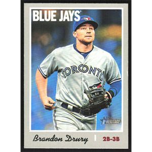2019 Topps Heritage #238 Brandon Drury