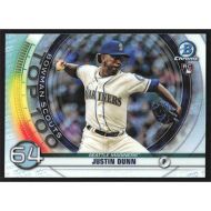 2020 Bowman Chrome Scouts Top 100 #BTP-64 Justin Dunn