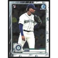 2020 Bowman Chrome #20 Justin Dunn