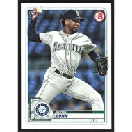 2020 Bowman #15 Justin Dunn