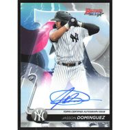 2020 Bowman's Best Best of '20 Autographs Refractors #B20-JD Jasson Dominguez Autographed