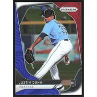 2020 Panini Prizm Red White and Blue #44 Justin Dunn