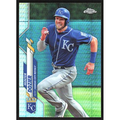 2020 Topps Chrome Prism Refractors #63 Hunter Dozier