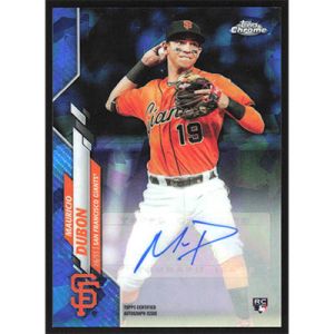 2020 Topps Chrome Update Sapphire Rookie Autographs #RA-MD Mauricio Dubon Autographed