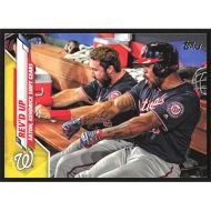 2020 Topps Walgreens Yellow #640 A. Eaton/H. Kendrick Rev'd Up Checklist