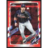 2021 Topps Chrome Sapphire Orange Refractors #601 Adam Duvall