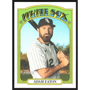 2021 Topps Heritage #533 Adam Eaton