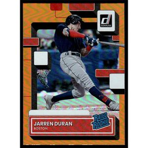 2022 Donruss Holo Orange #40 Jarren Duran Rated Rookie