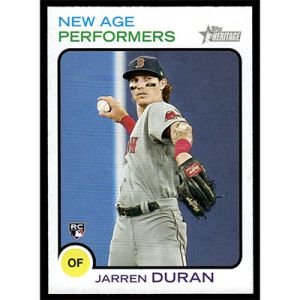 2022 Topps Heritage New Age Performers #NAP-23 Jarren Duran