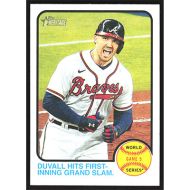 2022 Topps Heritage #208 Adam Duvall World Series Highlights