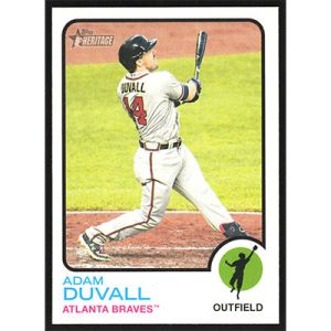 2022 Topps Heritage #93 Adam Duvall