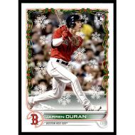 2022 Topps Holiday #HW101 Jarren Duran