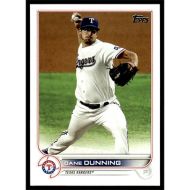 2022 Topps #411 Dane Dunning