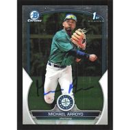 2023 Bowman Chrome Prospects #BCP-63 Michael Arroyo Autographed