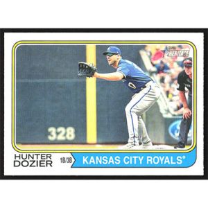 2023 Topps Heritage #113 Hunter Dozier