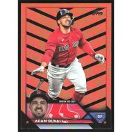 2023 Topps Update Halloween Orange and Black Foil #US72 Adam Duvall