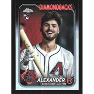 2024 Topps Chrome Update Refractors #USC62 Blaze Alexander Rookie Debut