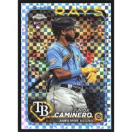 2024 Topps Chrome Update X-Fractors #USC193 Junior Caminero Rookie Debut