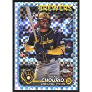 2024 Topps Chrome Update X-Fractors #USC30 Jackson Chourio Rookie Debut