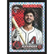 2024 Topps Chrome Update X-Fractors #USC62 Blaze Alexander Rookie Debut