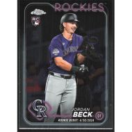 2024 Topps Chrome Update #USC133 Jordan Beck Rookie Debut