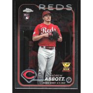 2024 Topps Chrome Update #USC34 Andrew Abbott Rookie Debut