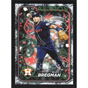 2024 Topps Holiday Metallic Tree #H49 Alex Bregman