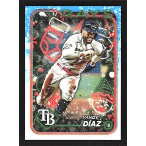 2024 Topps Holiday #H17 Yandy Diaz