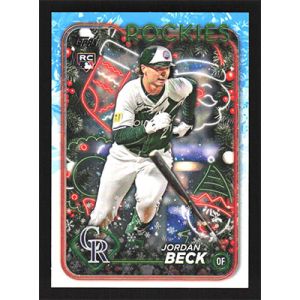 2024 Topps Holiday #H64 Jordan Beck