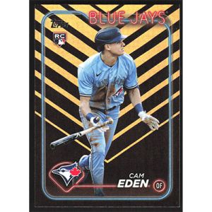 2024 Topps Update Halloween Orange and Black Foil #US349 Cam Eden