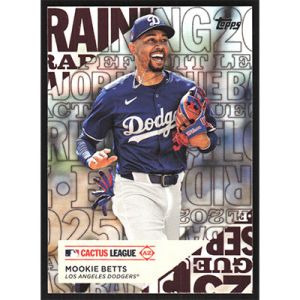 2025 Topps Training Grounds #TG-17 Mookie Betts