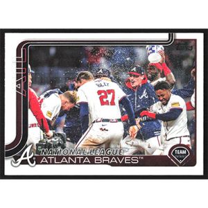 2025 Topps #110 Atlanta Braves Team Card