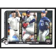 2025 Topps #151 T. Skubal/J. Berrios/S. Lugo League Leaders