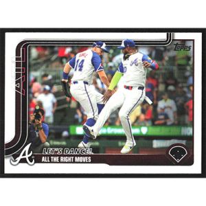 2025 Topps #237 Marcell Ozuna Team Celebration Checklist