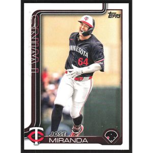 2025 Topps #310 Jose Miranda