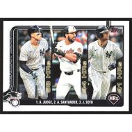 2025 Topps #79 A. Judge/A. Santander/J. Soto League Leaders