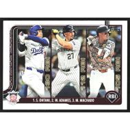 2025 Topps #86 S. Ohtani/W. Adames/M. Machado League Leaders