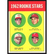 1963 Topps #29 S. Ellis/R. Culp/J. Gonder/J. Boozer 1962 Rookie Stars