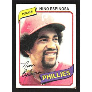 1980 Topps #447 Nino Espinosa