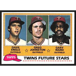 1981 Topps #328 D. Engle/G. Johnston/G. Ward Future Stars