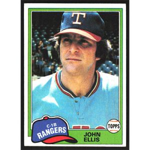 1981 Topps #339 John Ellis