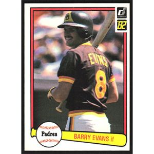 1982 Donruss #271 Barry Evans
