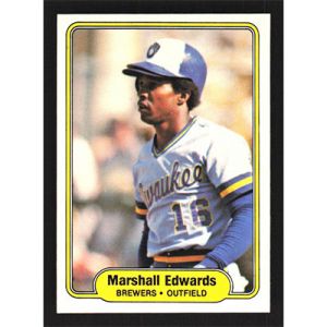 1982 Fleer #140 Marshall Edwards